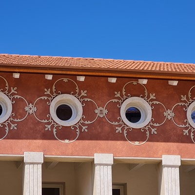 Decorazione facciata palazzo Soave (VR)